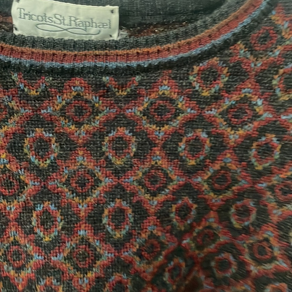Wool patterned sweater - Picture 2 of 2